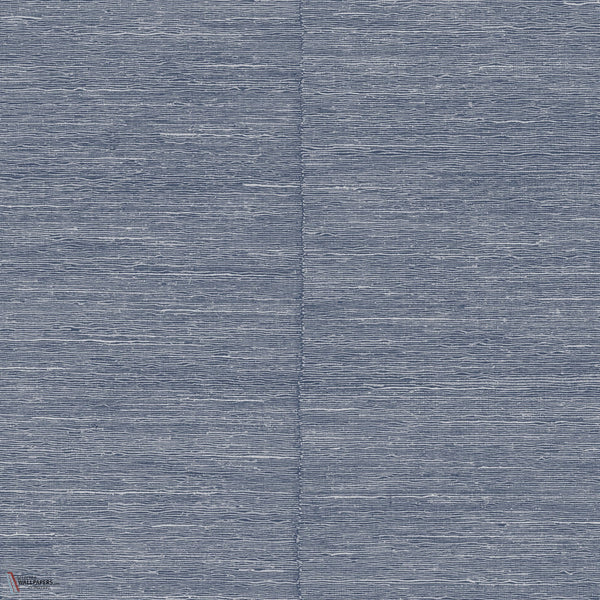 Selvage carta da parati in Galaxy Blue di Arte