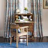 Artichoke Embroidery Stoff in Peacock/Cream von Morris & Co Interieur