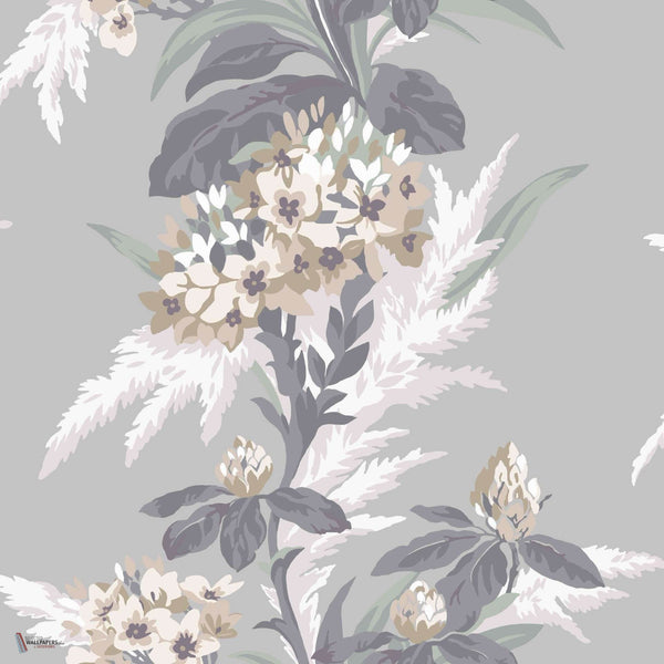 Aurora wallpaper in Mist van 1838 wallcoverings