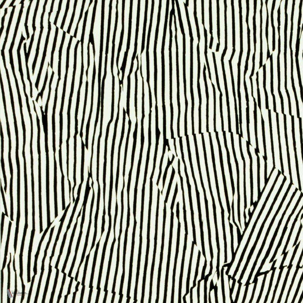 Avant behang in Ivory/Black van Kelly Wearstler