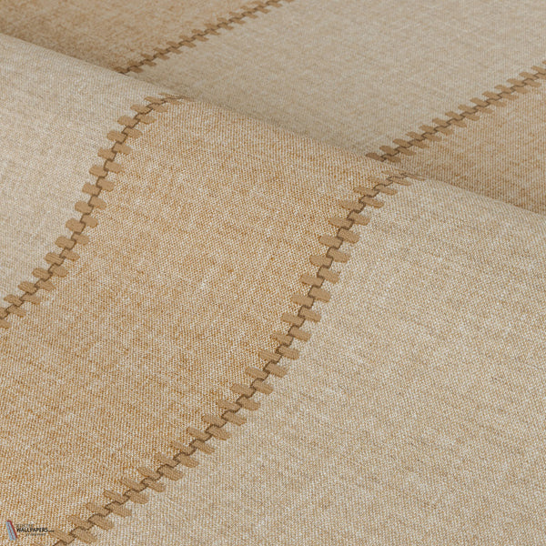 Azur behang in Camel Beige van Casamance
