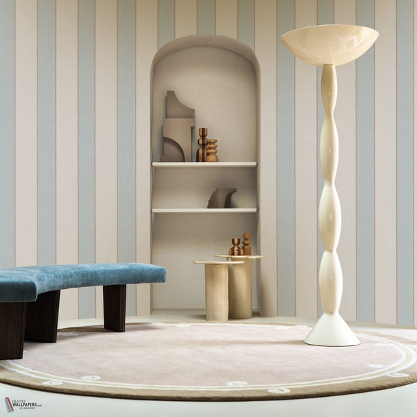 Azur behang van Casamance