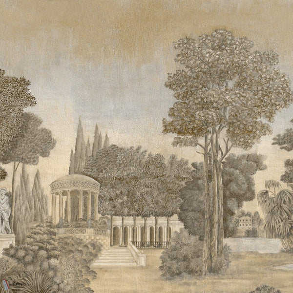 Bagatelle behang van Iksel — Sepia Tones, detail