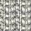 Bamboo behang in Off Black van Farrow & Ball