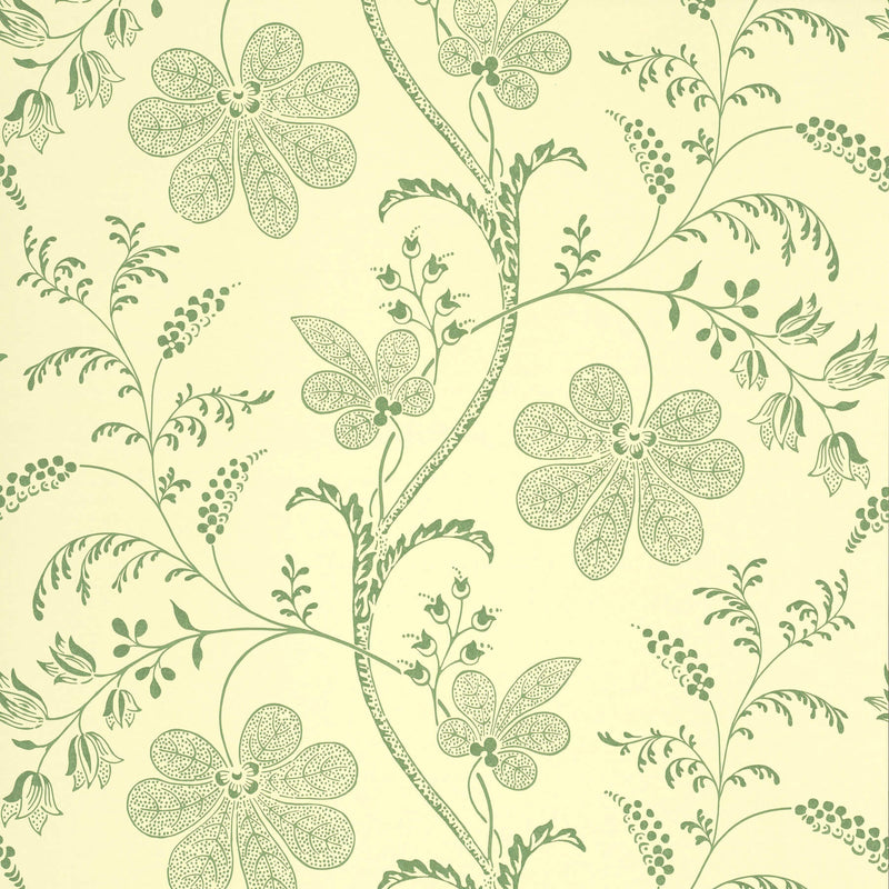 Bedford Square Tapete in Acorn von Little Greene