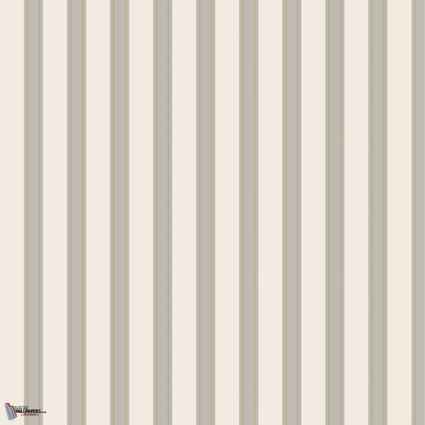 Block Print Stripe behang van Farrow & Ball
