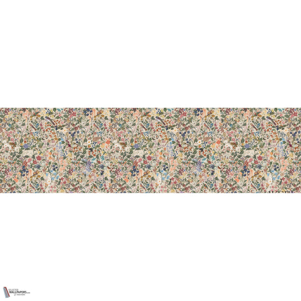 Blooming Fantasy behang in Crackled Beige van Iksel
