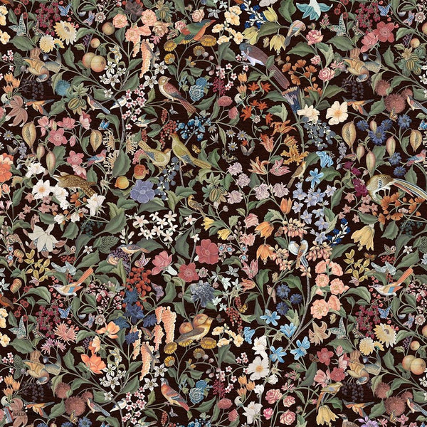 Blooming Fantasy behang van Iksel — Licorice, detail