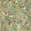 Blooming Fantasy behang van Iksel — Pear Green, detail