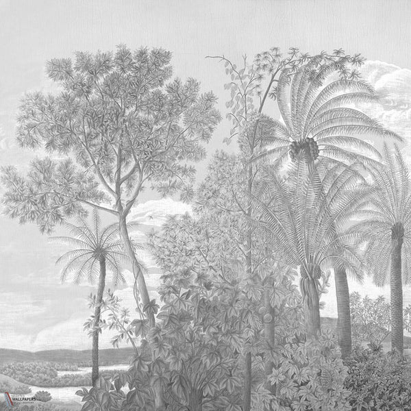 Brazil behang van Iksel — Grey Tones, detail