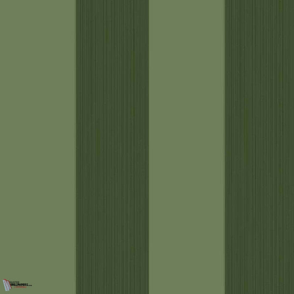 Broad Stripe behang in Calke Green van Farrow & Ball