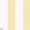 Broad Stripe behang in Daydream Yellow van Farrow & Ball
