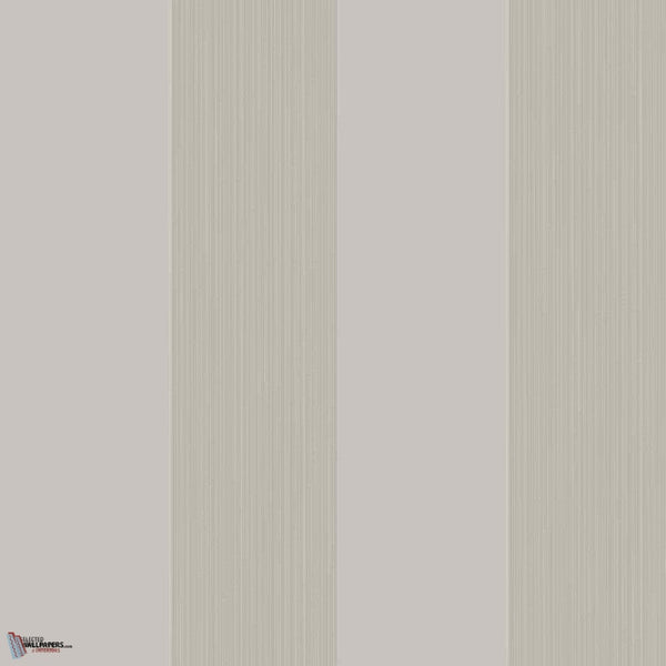 Broad Stripe behang in Grey van Farrow & Ball
