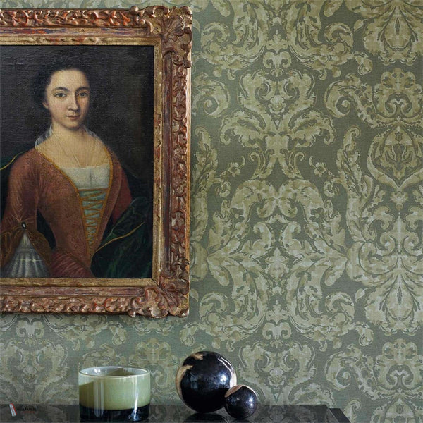 Brocatello behang van Zoffany