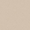 Brodelia wallpaper in Marron glacé by Casamance