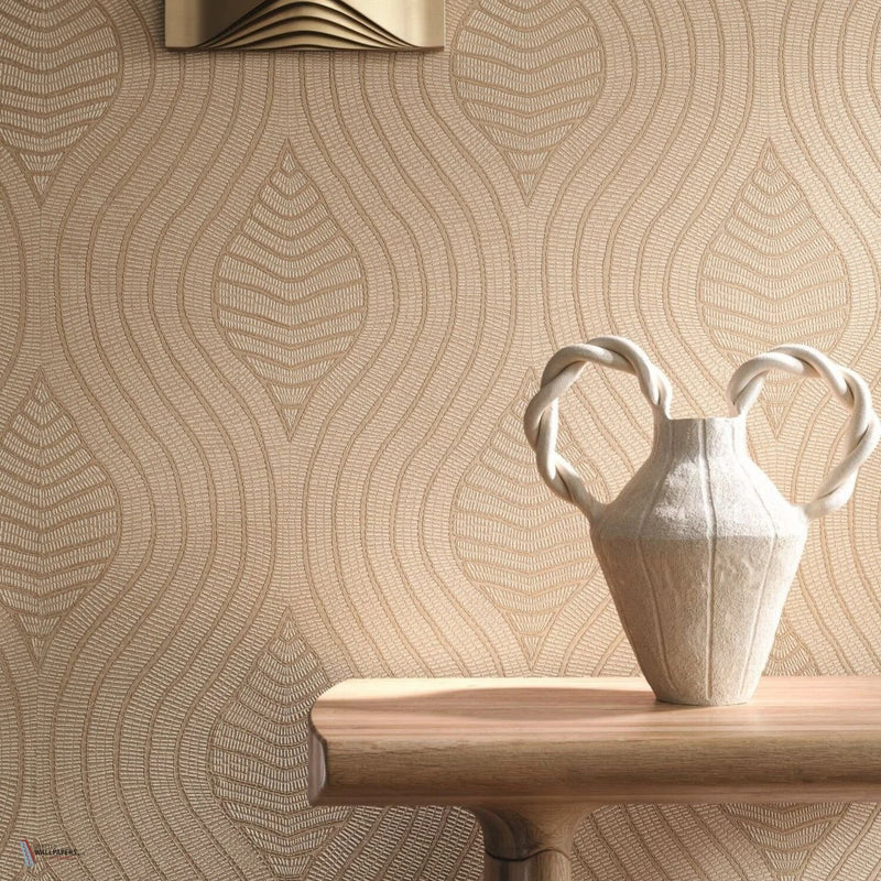Brodelia wallpaper by Casamance