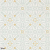 Brophy Trellis wallpaper in Ivory Sage van Morris & Co