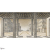 Brunelleschi Perspective wallpaper in Sepia Tones by Iksel