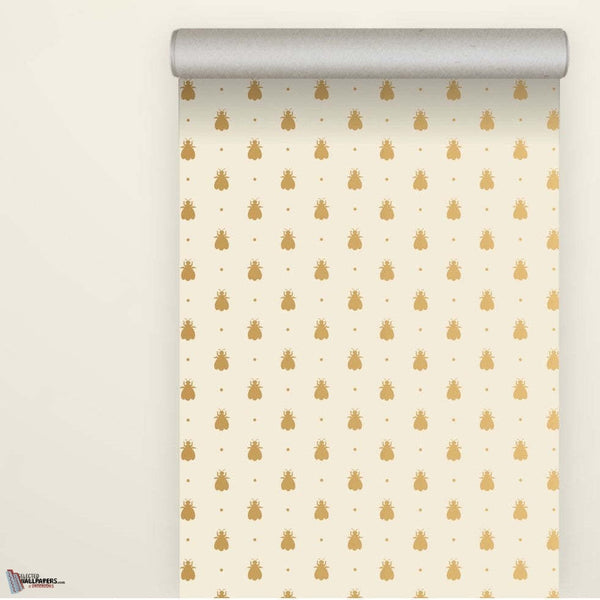 Bumble Bee behang van Farrow & Ball