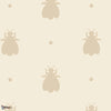 Bumble Bee behang in Cream van Farrow & Ball