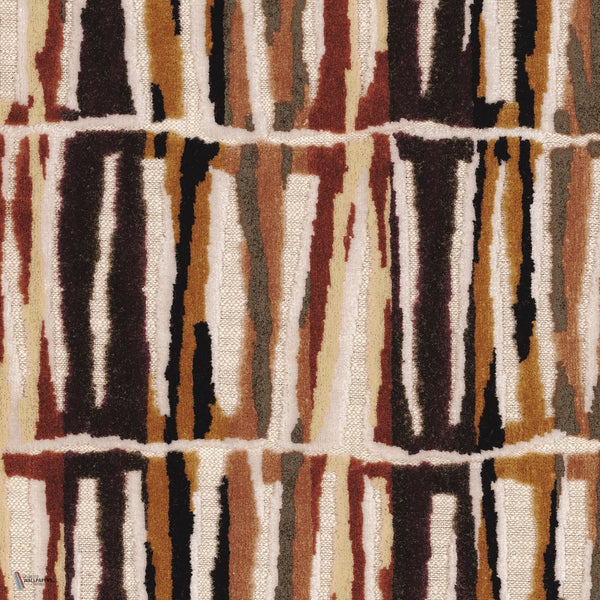 Kalahari Stofff in Terracotta von Camengo