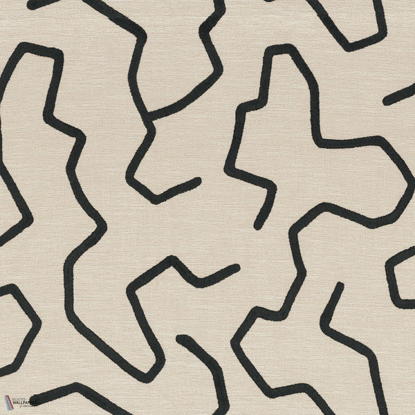 Orma fabric in Carbone by Camengo
