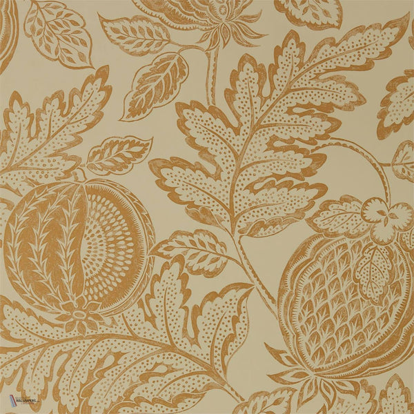Cantaloupe Tapete in Clay van Sanderson