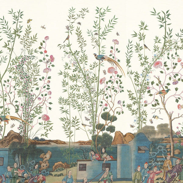 Canton Reverie behang van Iksel — Original, detail