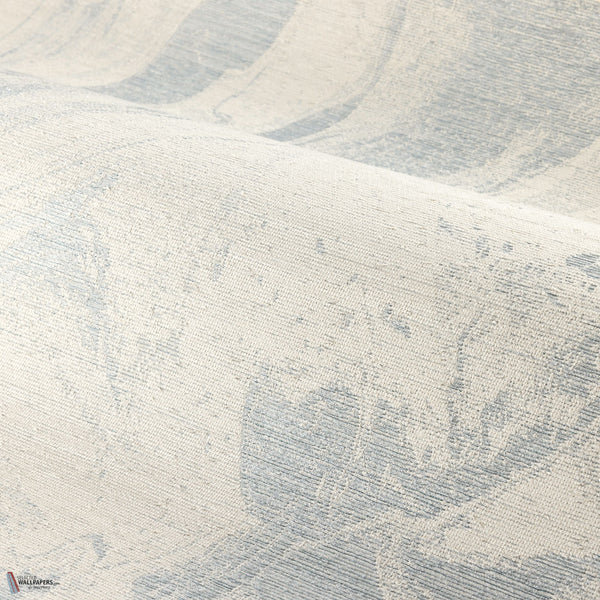 Carrara Tapete in Bleu Gris von Casamance