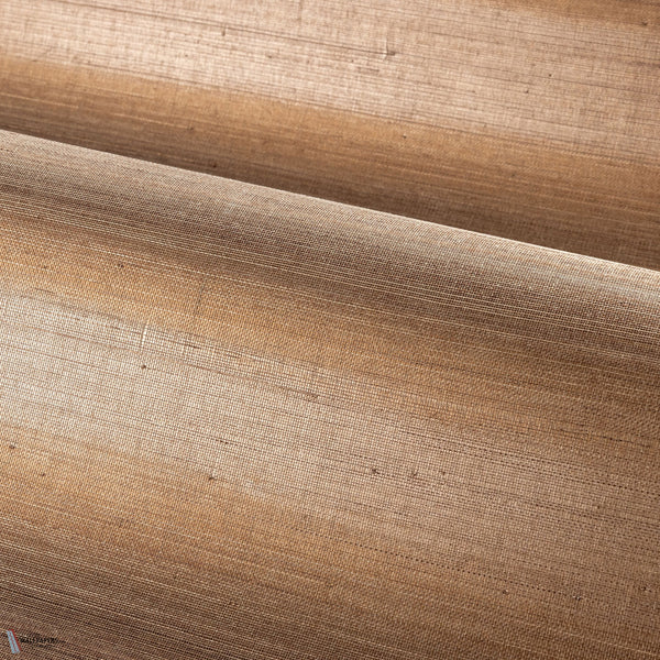 Abaca wallpaper in Ambre by Casamance