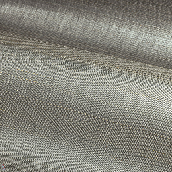 Abaca wallpaper in Argent by Casamance