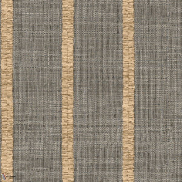 Andati behang in Anthracite van Casamance