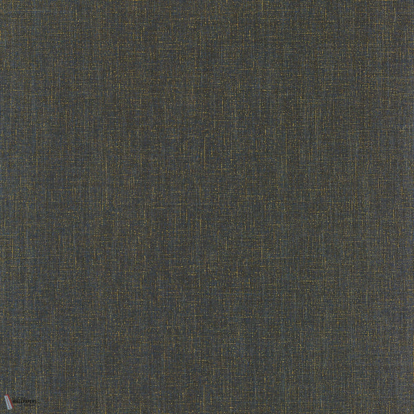 Ankaa behang in Bleu Nuit van Casamance