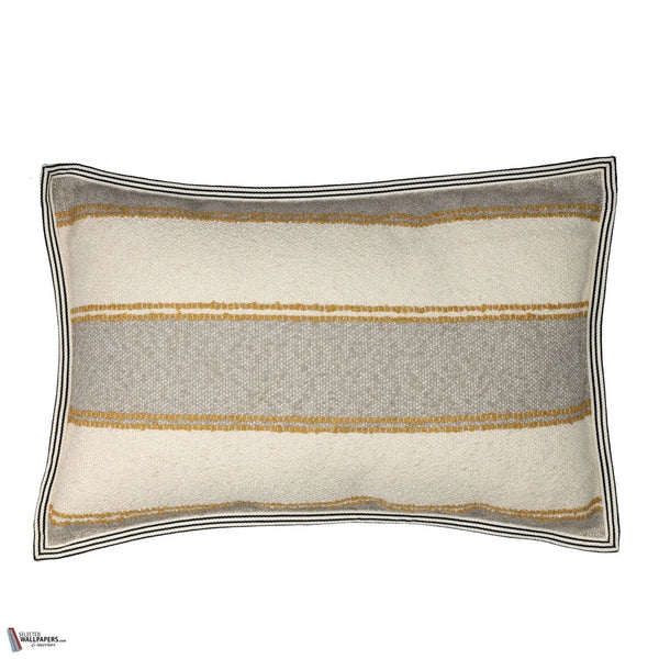 Apache cushion in Taupe Ocre by Casamance