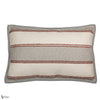 Apache cushion in Taupe Terracotta by Casamance
