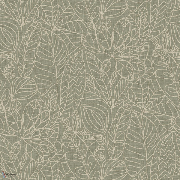 Argania Tapete in Eucalyptus von Casamance
