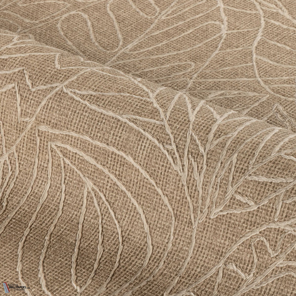 Argania wallpaper in Latte by Casamance