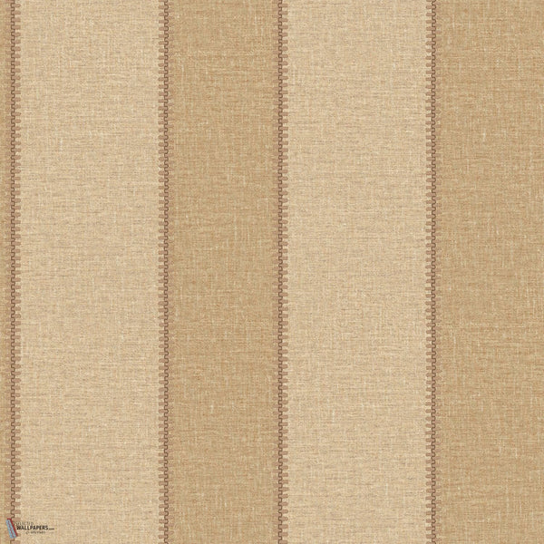 Azur behang in Camel Beige van Casamance