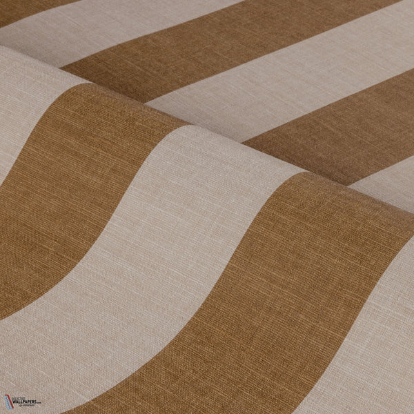 Beausoleil behang in Ambre Beige van Casamance