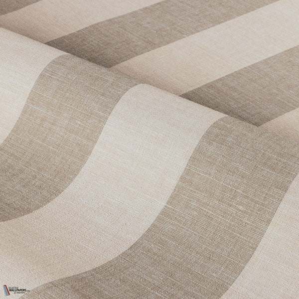 Beausoleil behang in Beige Poudré van Casamance