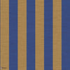 Beausoleil behang in Bleu Roi Bronze van Casamance