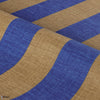 Beausoleil behang in Bleu Roi Bronze van Casamance