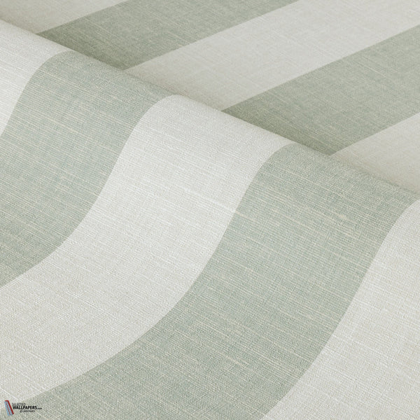 Beausoleil behang in Opaline Blanc Pétale van Casamance