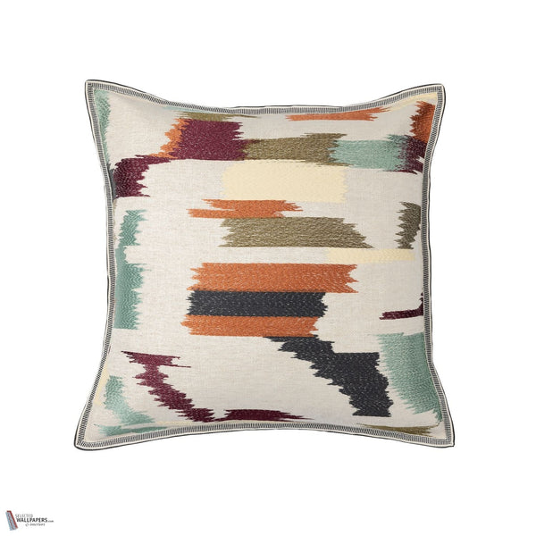 Benang cuscino in Bleu 45 x 45 cm di Casamance