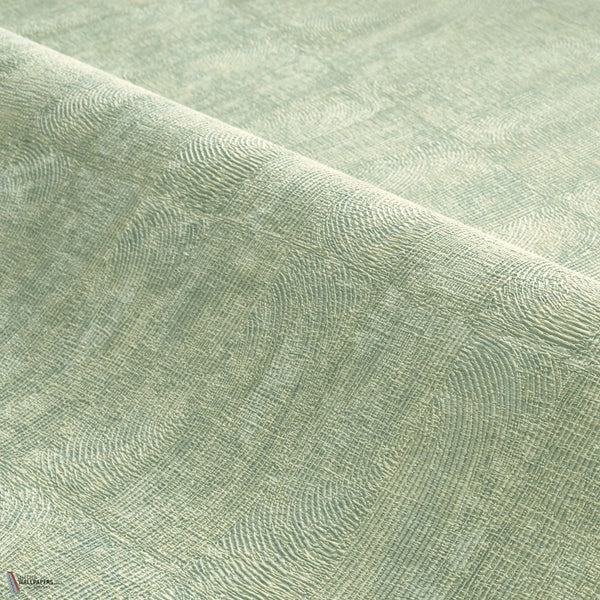 Bizen wallpaper in Celadon by Casamance