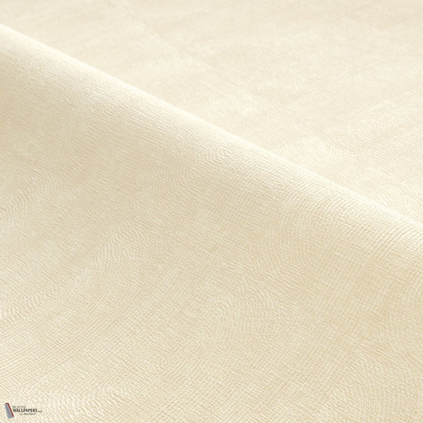 Bizen wallpaper in Ivoire by Casamance