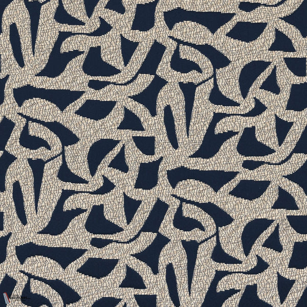 Cher Ami fabric in Marine by Casamance