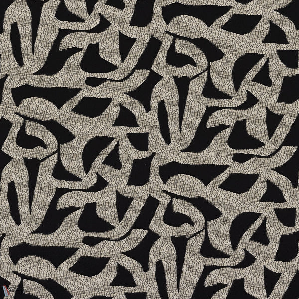 Cher Ami fabric in Noir by Casamance