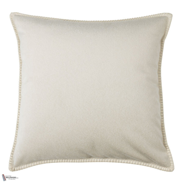 Clyde coussin en Ecru 65 x 65 cm de Casamance