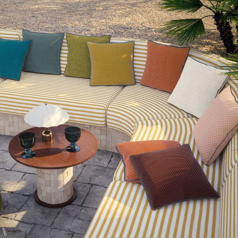 Cote Lin coussin de Casamance intérieur